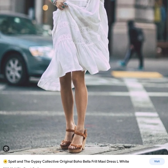 NWT Vintage Spell & The Gypsy Collective Boho Bella Dress - Picture 3 of 7